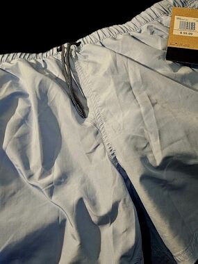 Nike Light Blue Men's Swim Shorts with Drawstring NWT
